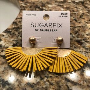 Yellow sugar fix earrings